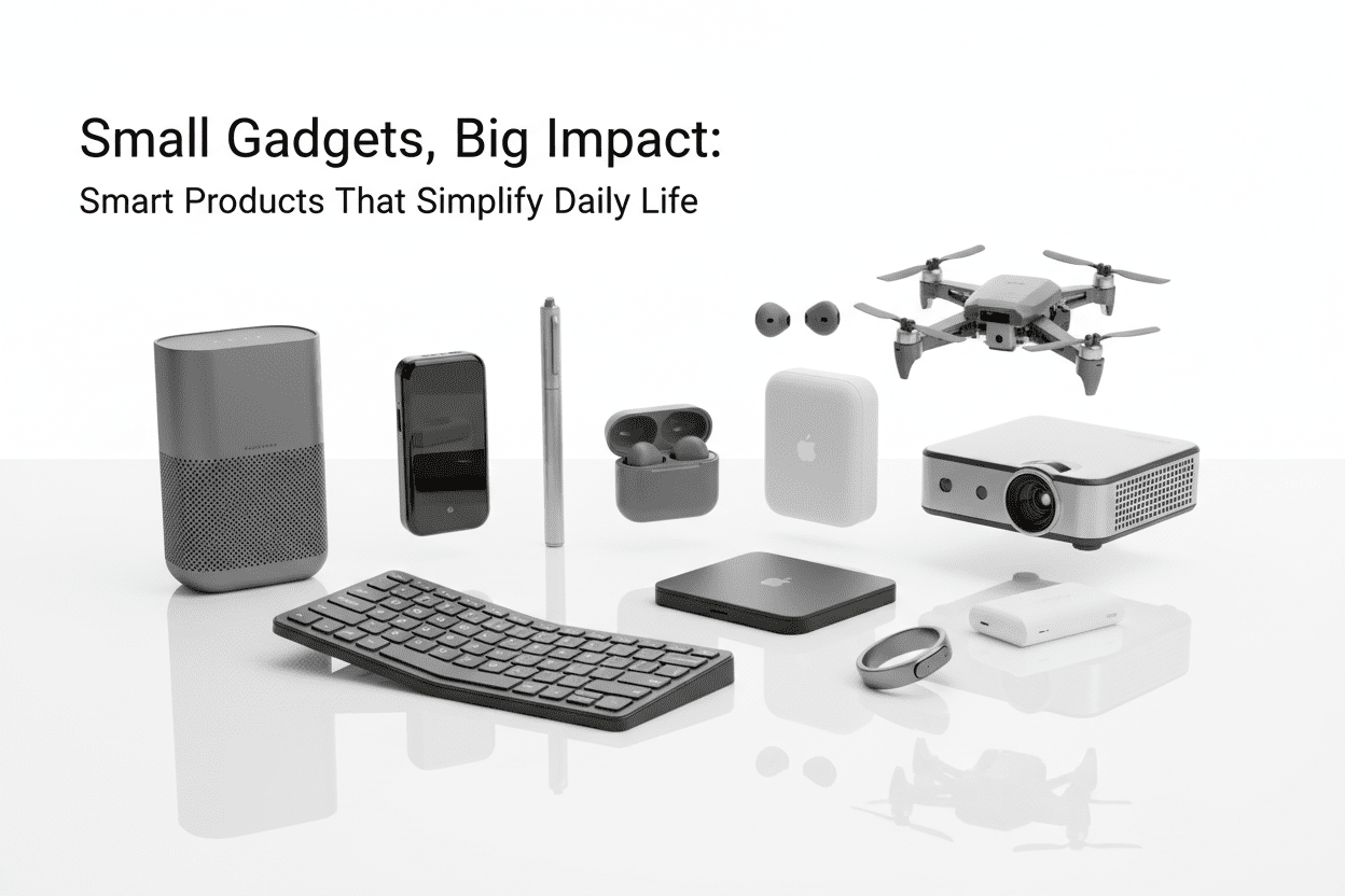 Small Gadgets, Big Impact: Smart Products That Simplify Daily Life - ELNEOR