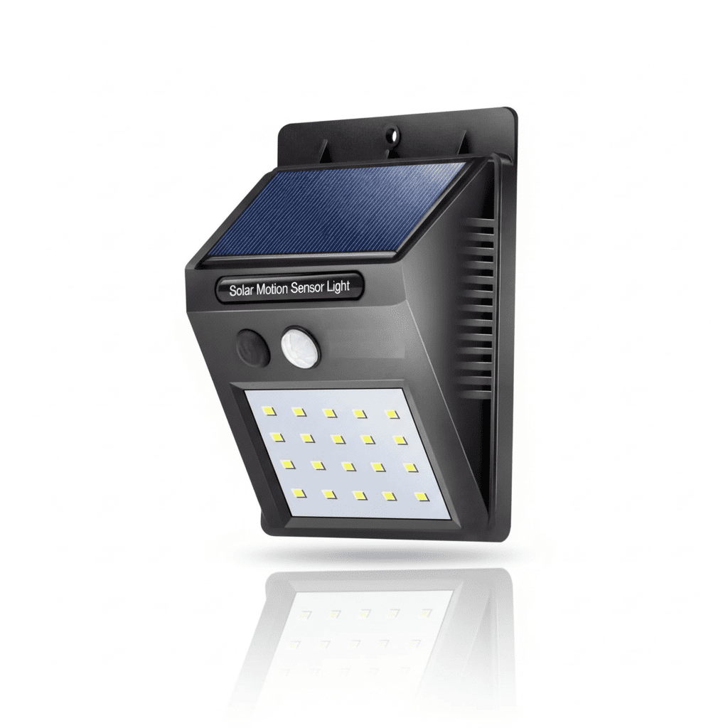 20 LED Solar Motion Sensor Light - Outdoor Waterproof Security Wall Lamp - Elneor Ambient Lighting