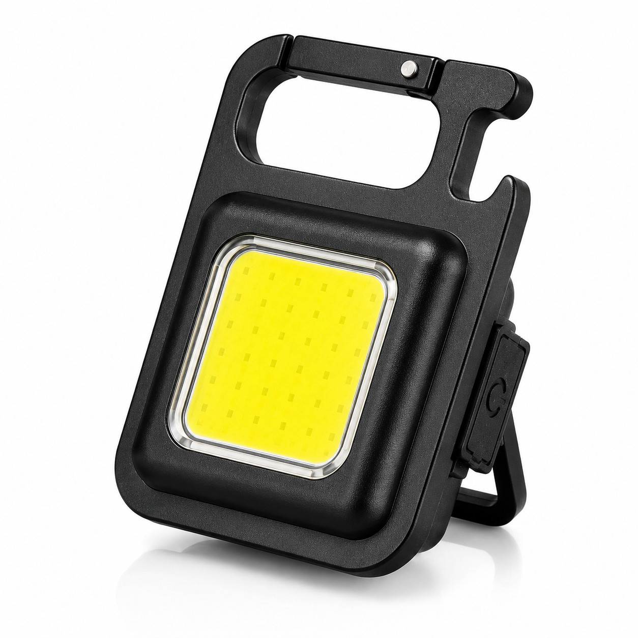 ELNEOR™ Mini COB Keychain Light – Rechargeable Magnetic Work Light with Carabiner Clip