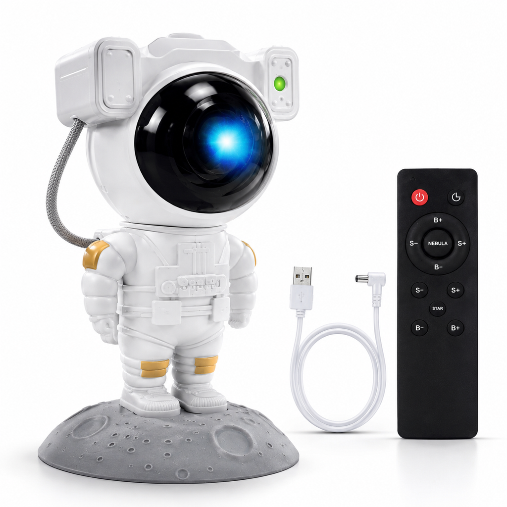 ELNEOR Astro Nebula Star Projector – Galaxy Night Light for Bedroom