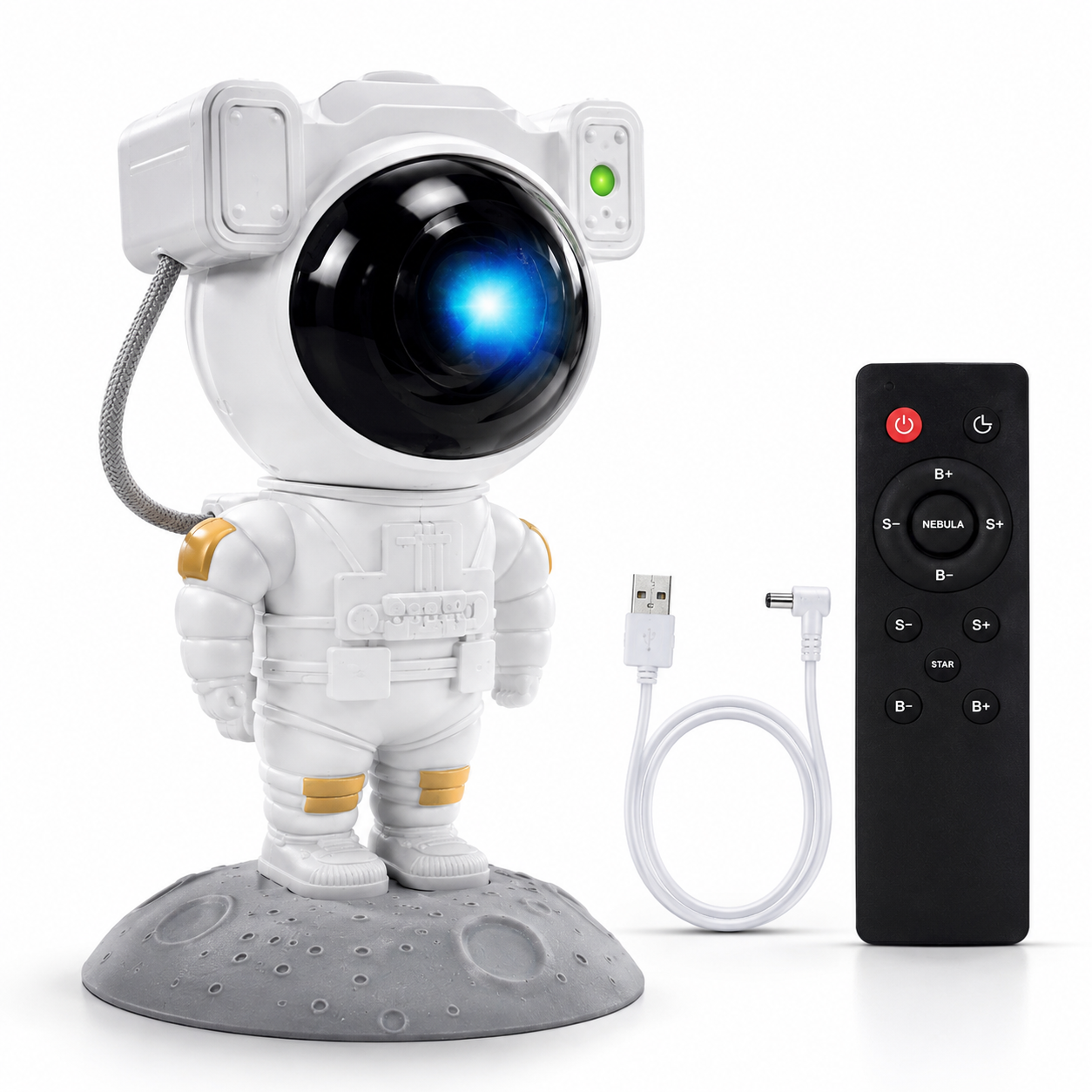 ELNEOR Astro Nebula Star Projector – Galaxy Night Light for Bedroom