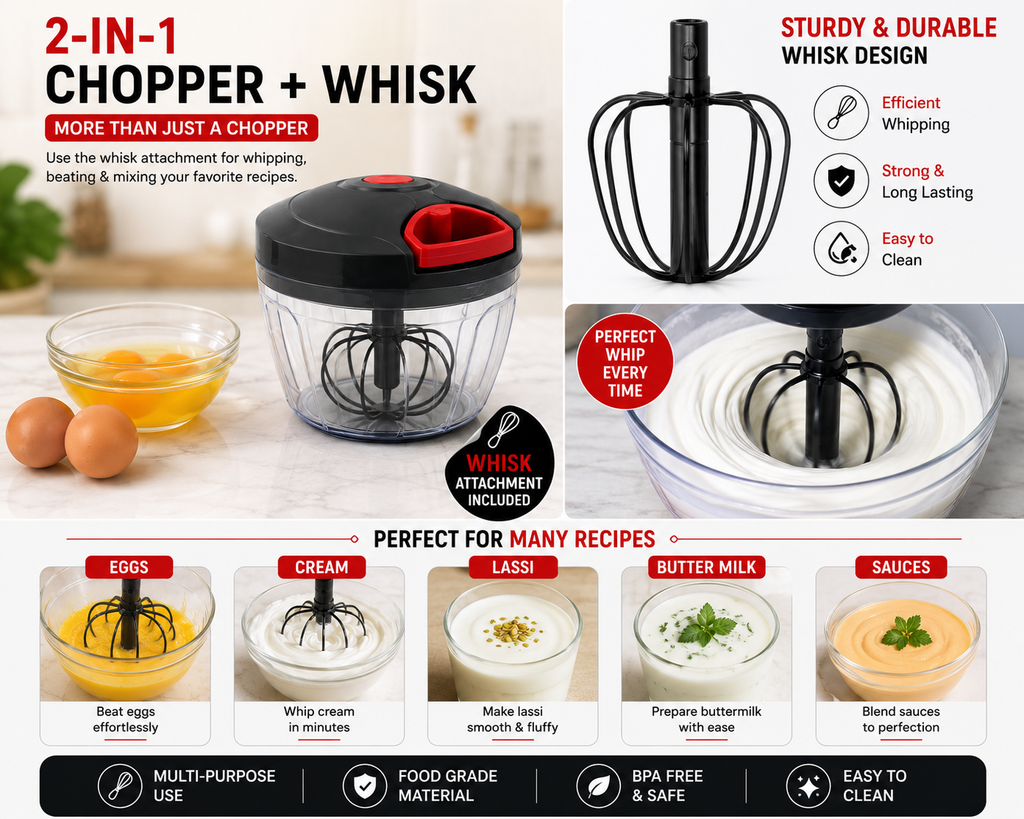ELNEOR Chopper key features