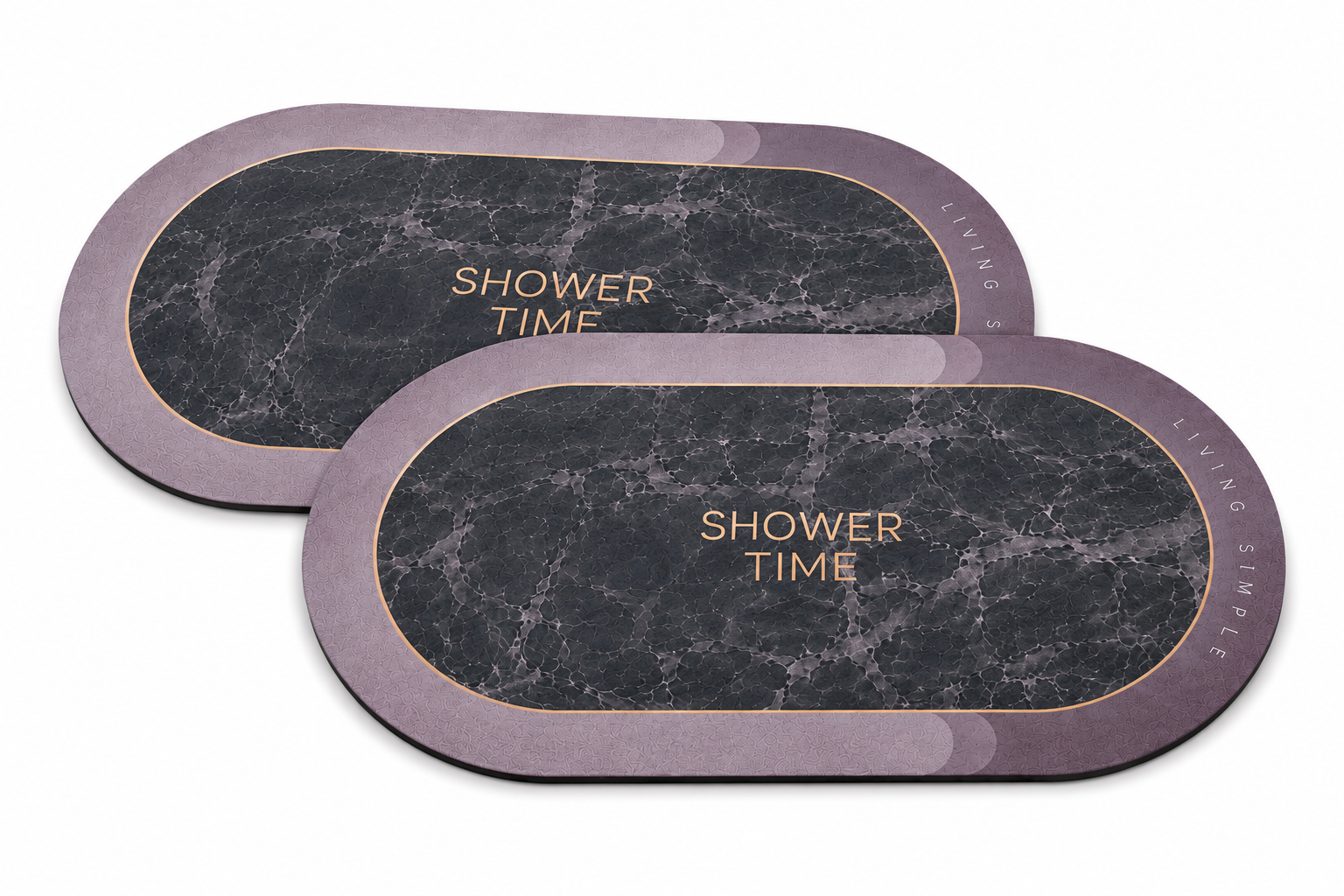 ELNEOR Anti-Slip Quick Dry Bath Mat – Hero Front View