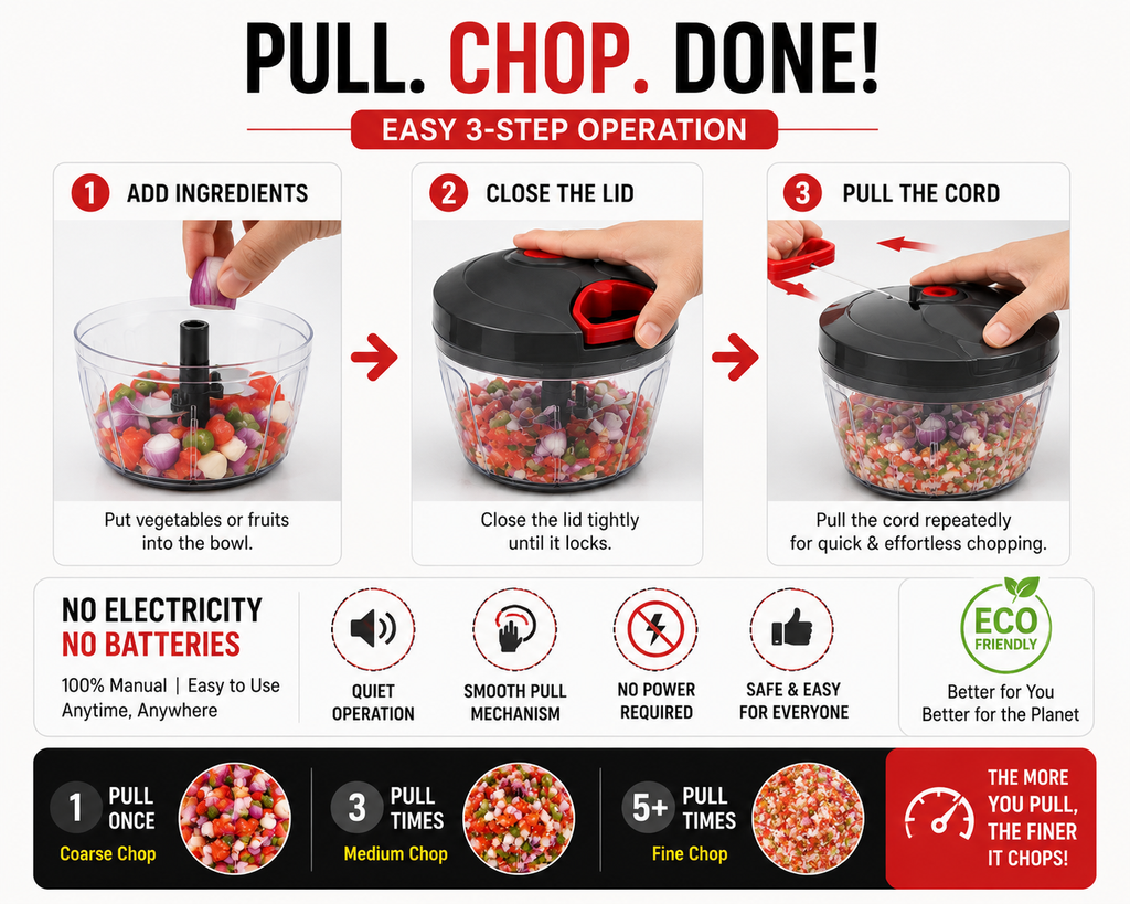 ELNEOR Chopper how to use guide