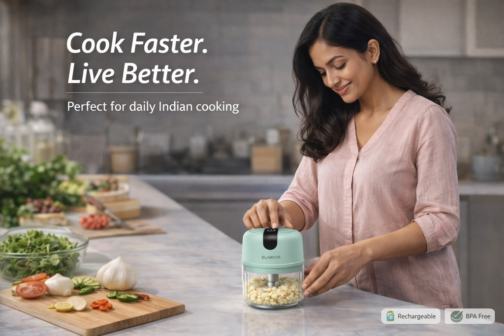 ELNEOR Wireless Food Chopper – Smart. Fast. Effortless.