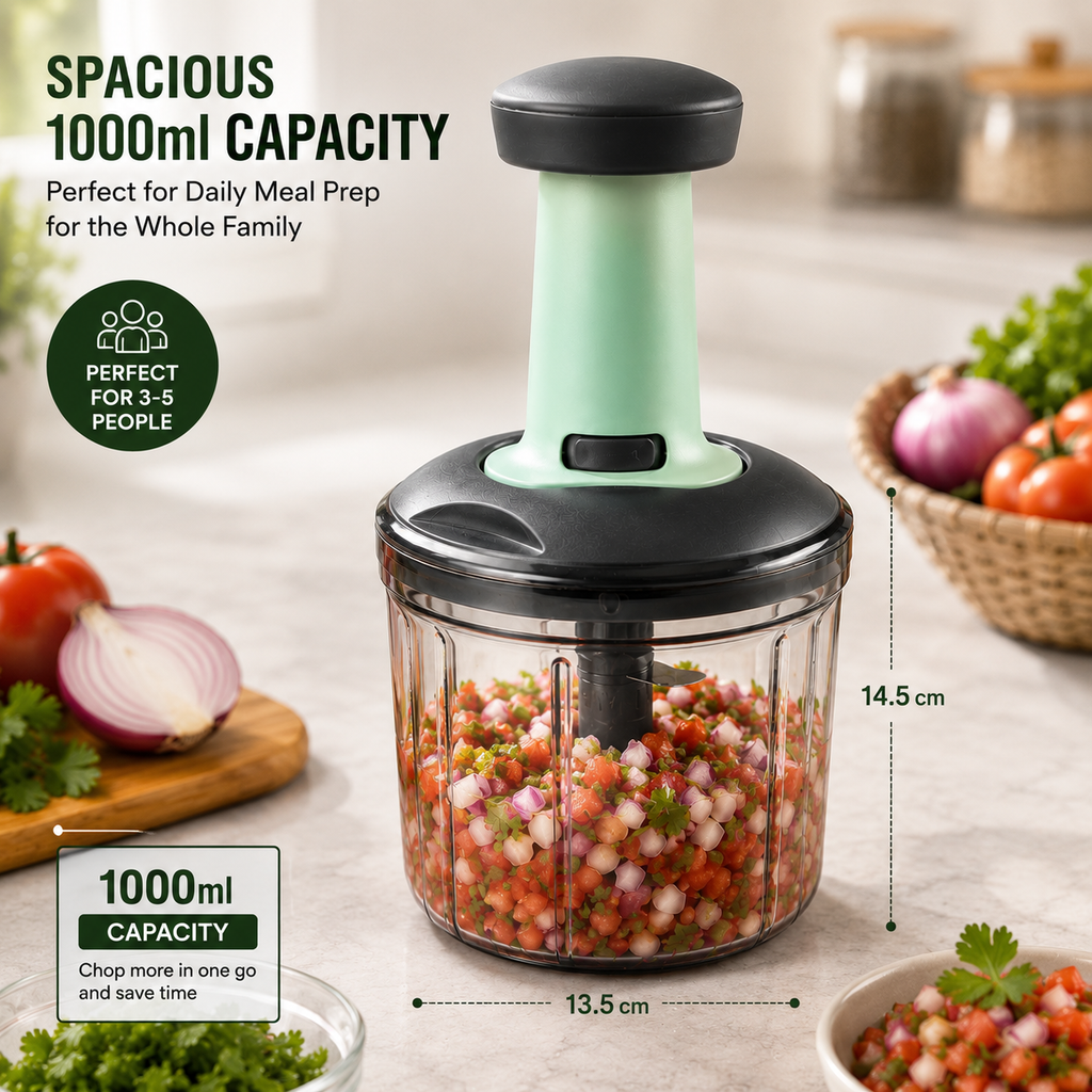 ELNEOR Smart Chop Max – Dimensions 13.5cm x 14.5cm
