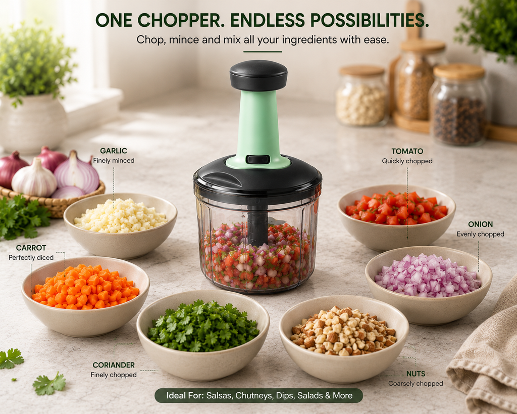 ELNEOR Smart Chop Max – One Chopper Endless Possibilities