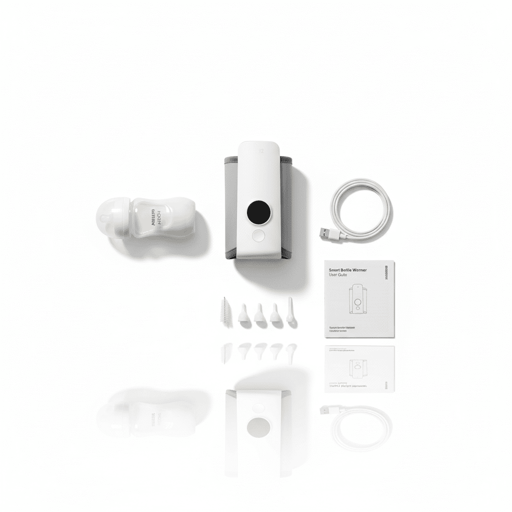 Baby Bottle Warmer & Milk Maker | Portable USB Rechargeable | Quick Heating - Elneor Kitchen