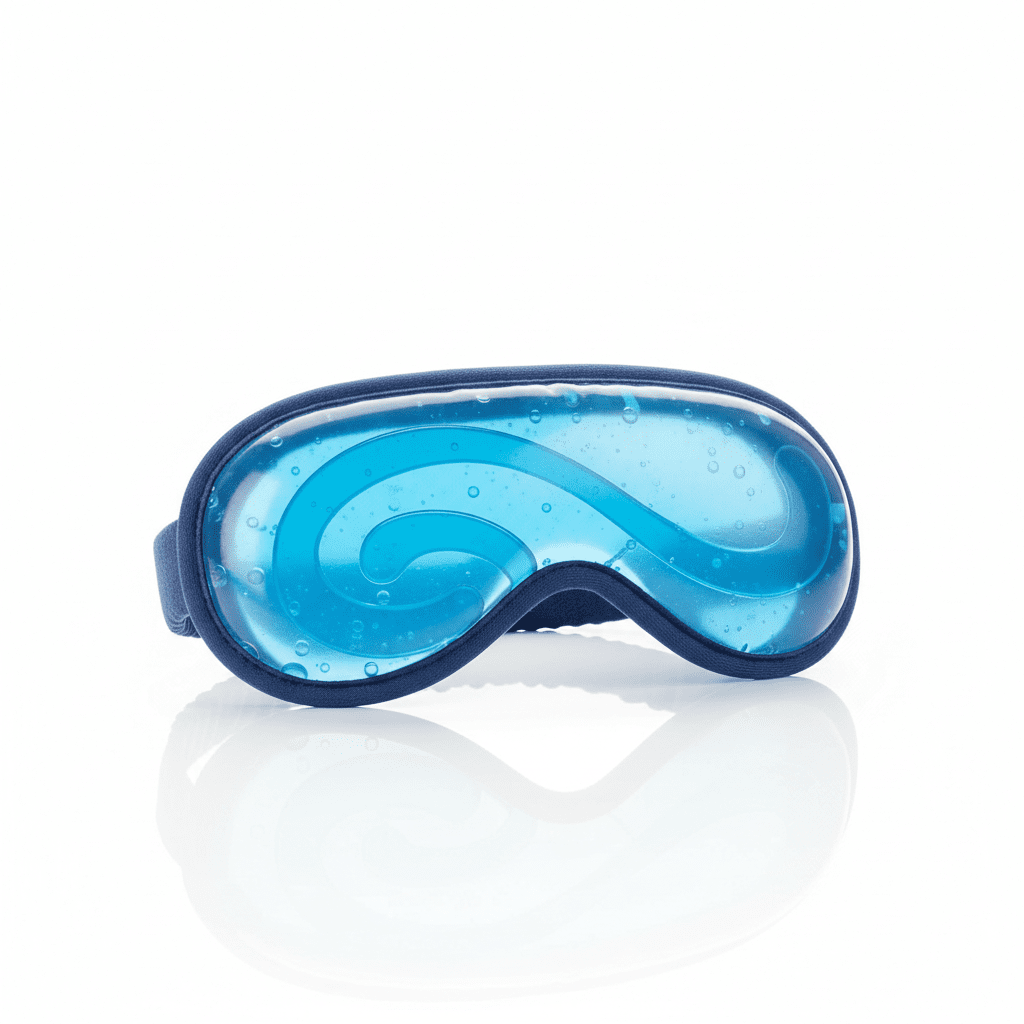 Cooling Gel Relaxing Eye Sleep Mask For Dark Circles, Puffy Eyes, Pain Relief & Better Sleep(Pack of 2) - Elneor Care