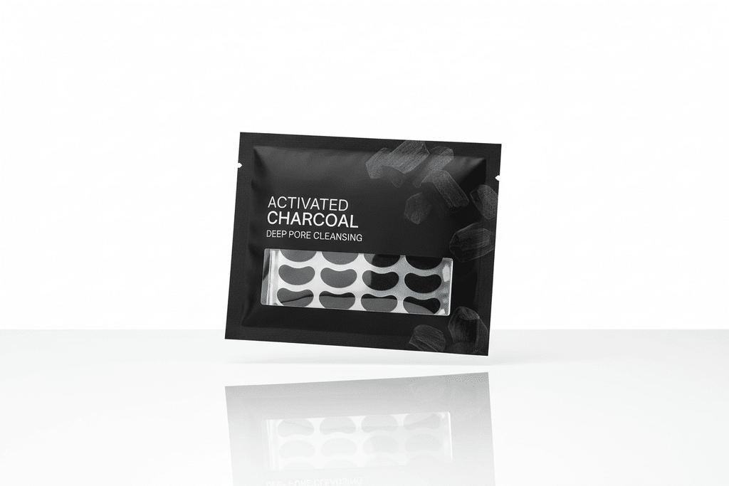 Deep Cleansing Forehead & Nose Blackhead Remover Strips – Activated Charcoal with Aloe Vera & Witch Hazel Removes Blackheads & Whiteheads | Instant Glow | Painless & Easy(1 Pack of 20 strips) - Elneor Ambient Lighting