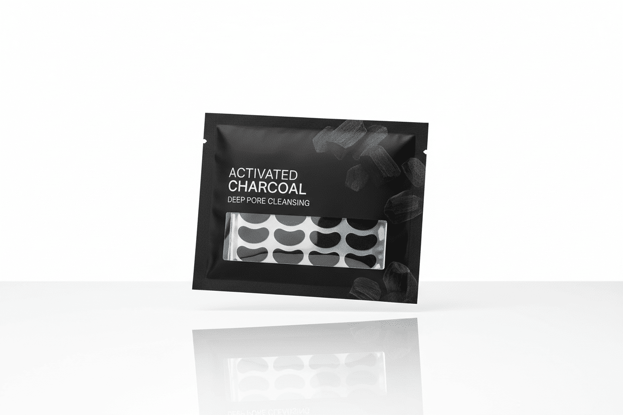 Deep Cleansing Forehead & Nose Blackhead Remover Strips – Activated Charcoal with Aloe Vera & Witch Hazel Removes Blackheads & Whiteheads | Instant Glow | Painless & Easy(1 Pack of 20 strips) - Elneor Ambient Lighting