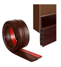 Door Bottom Sealing Strip - 1 Meter Sound Dust Weather Proof - Elneor Smart Utilities