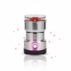Electric Spice Grinder - Stainless Steel Coffee Bean Nut Grinder | Kitchen Essentials by ELNEOR- ELNEOR