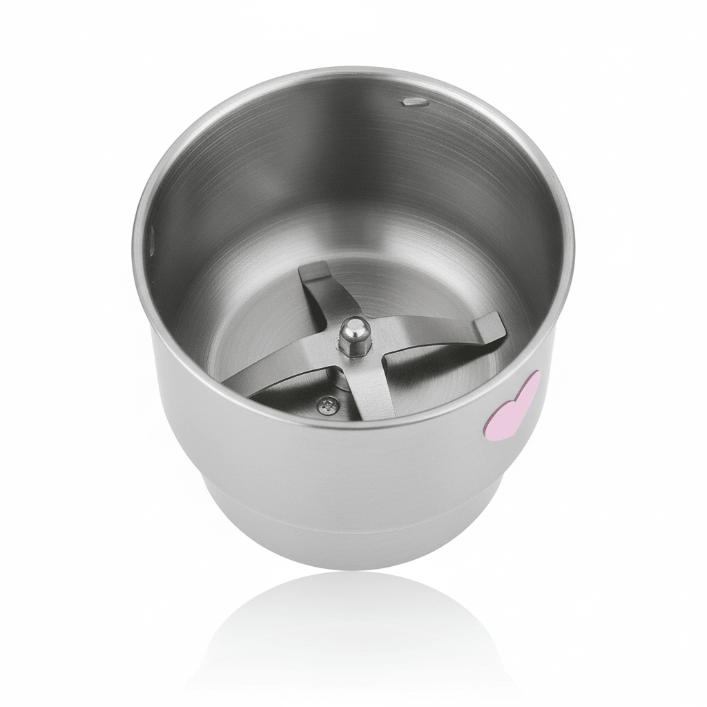 Electric Spice Grinder - Stainless Steel Coffee Bean Nut Grinder | Kitchen Essentials by ELNEOR- ELNEOR