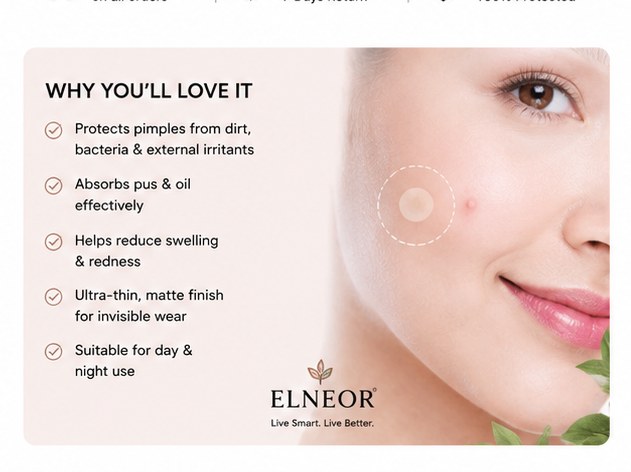 ELNEOR Acne Pimple Patch benefits