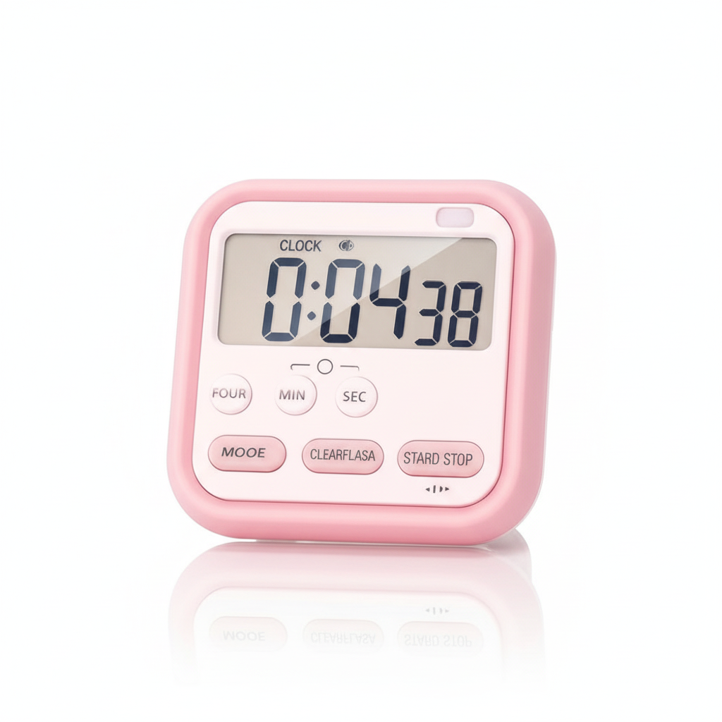ELNEOR Pink Digital Timer - Large Hero