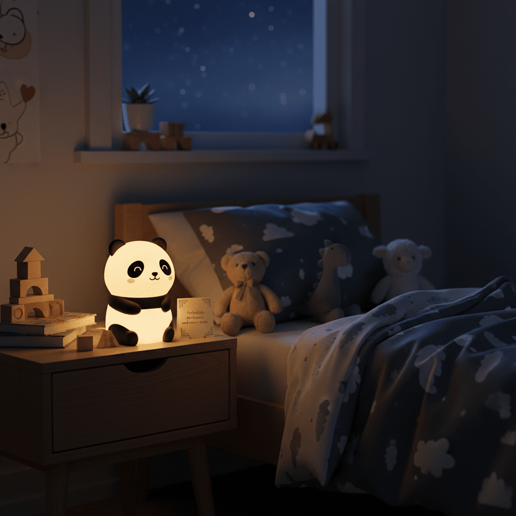 ELNEOR™ Products Rechargeable Panda Night Lamp - ELNEOR