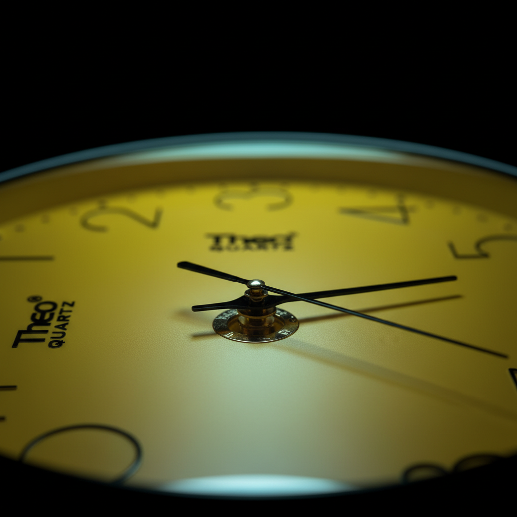 ELNEOR™ Sunshine Yellow Silent Wall Clock | Black Frame | Sweep Movement | 12-Inch Round