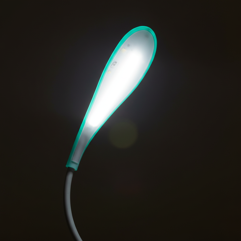 ELNEOR™ LED Gooseneck Desk Lamp | 3-Level Touch Brightness | Eye-Care Reading Light | USB Powered