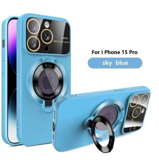 iPhone 15 Pro Max Case with Invisible Magnetic Stand & MagSafe - Elneor Desk