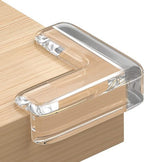 L-Shaped Transparent Baby Safety Corner Guards (Pack of 12) - Elneor Care