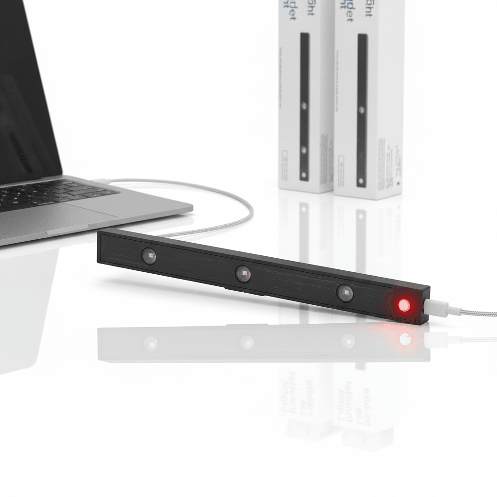 Motion Sensor Cabinet Light - USB Rechargeable LED Under Cabinet Lighting - ELNEOR