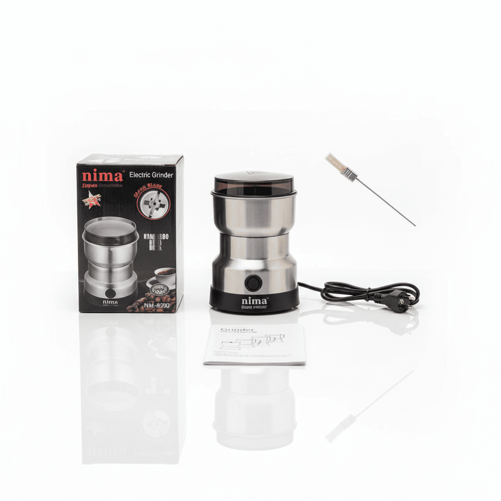 Nima Electric Coffee Grinder | Stainless Steel Bean & Spice Grinder | 200W - Elneor Kitchen