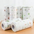 Non-Woven Reusable Kitchen Printed Tissue Roll - Pack of - Elneor Kitchen