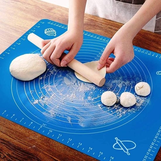 Reusable Silicone Roti Mat with Measurements | Non-Stick Baking Sheet - Elneor Kitchen