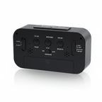 Smart Digital Alarm Clock - Large LCD Display with Temperature & Date - ELNEOR