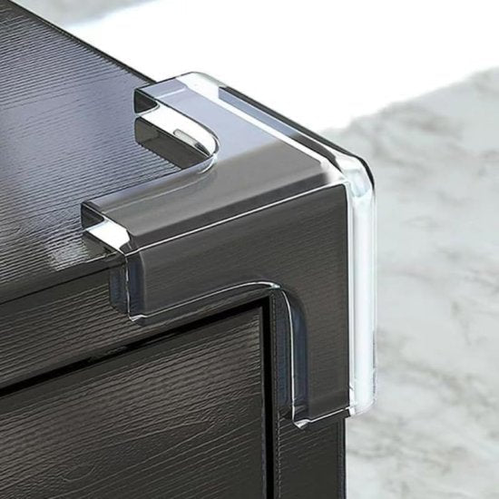 T-Shaped Transparent Baby Safety Corner Guards – Pack of 10 Silicone Protectors - Elneor Care