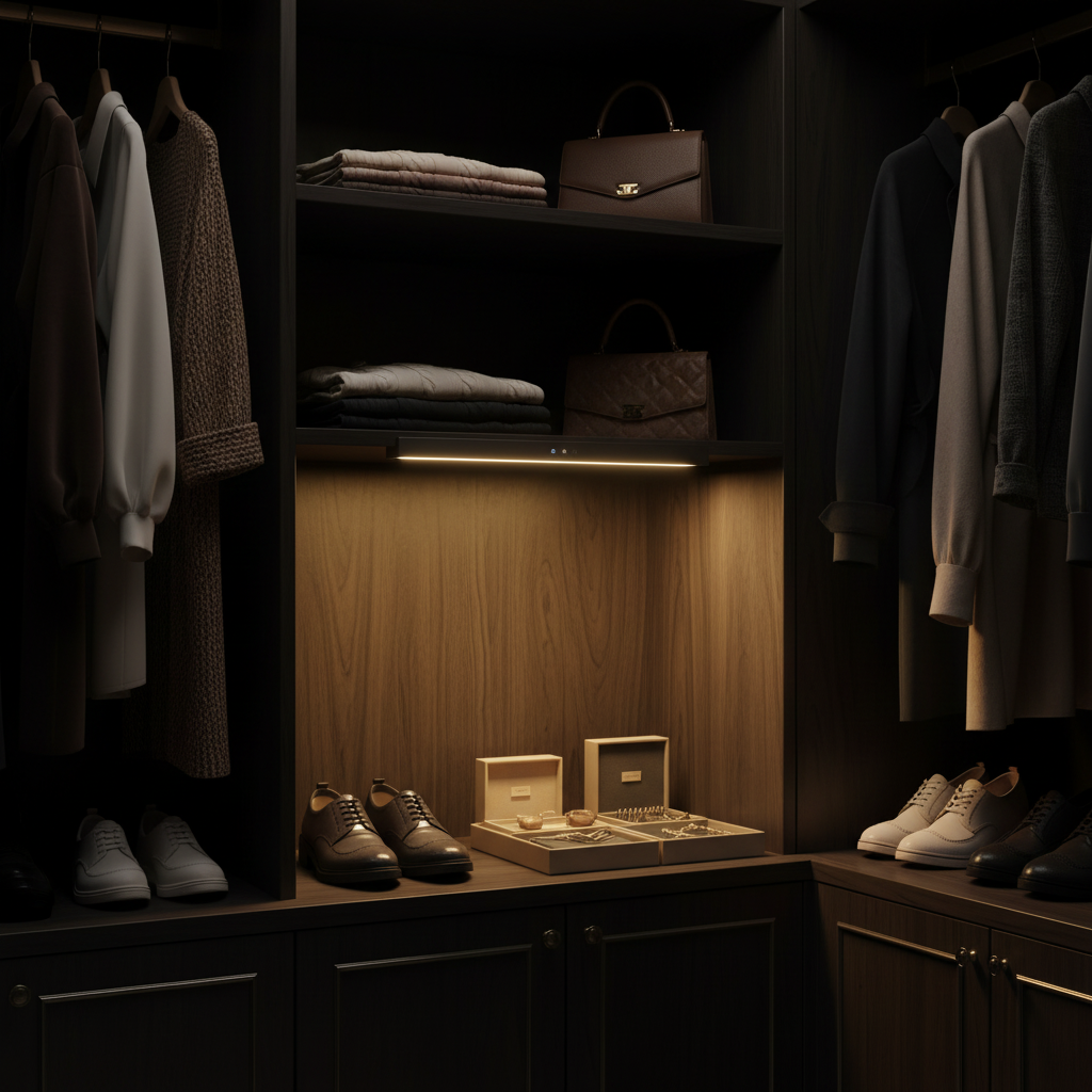 Walk-in Closet Lifestyle - Moody